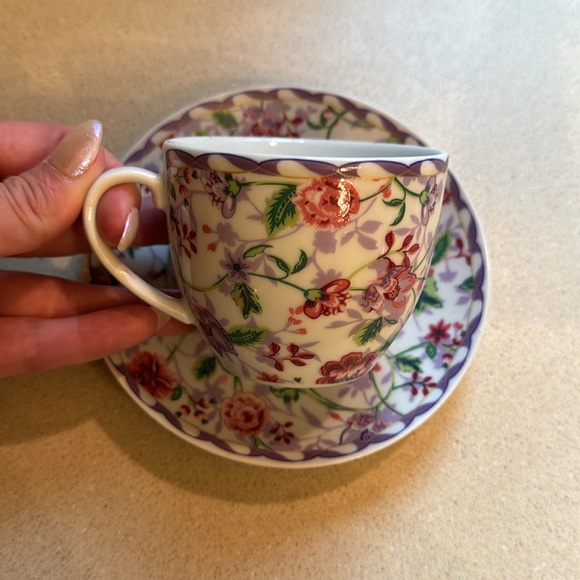 Ganz teacup with saucer - Picture 3 of 3